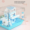 Transparent Hamster Cage Acrylic Cage Small Animal Hedgehogs Rabbit